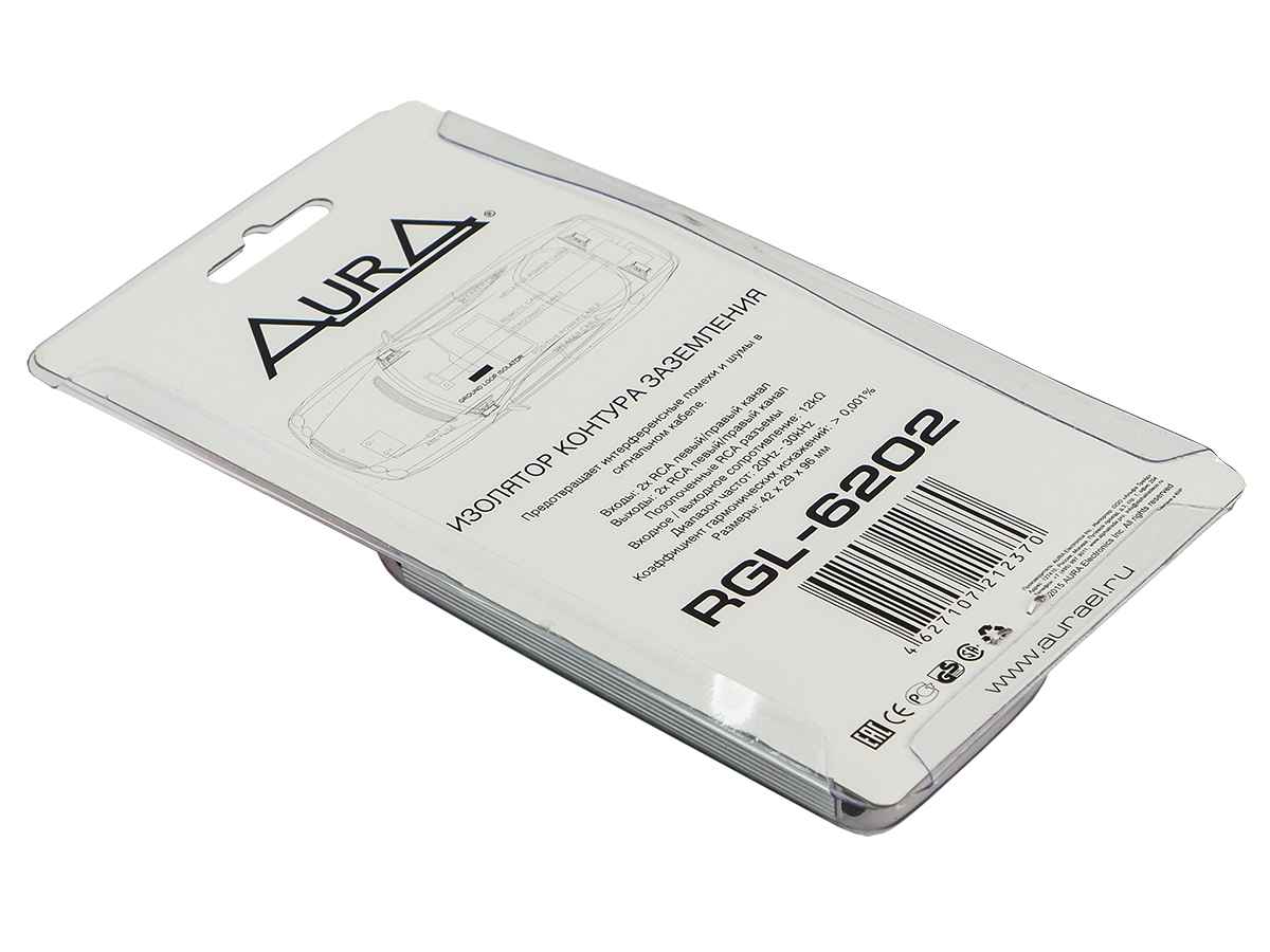 Aura RGL-6202 2-х канальный RCA HI/LOW адаптер