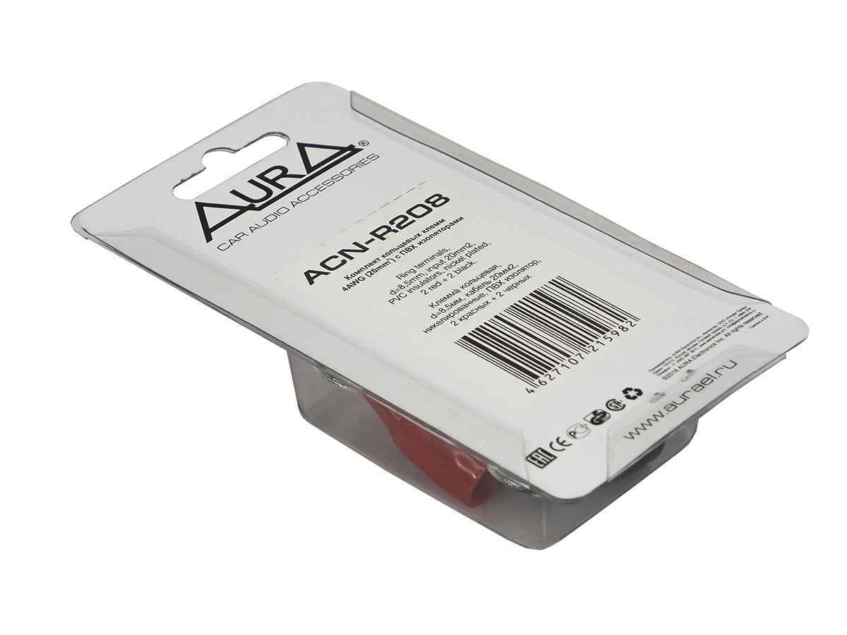 Aura ACN-R208 Клемма силовая кольцо 4 GA Aura ACN-R208 Клемма силовая кольцо 4 GA