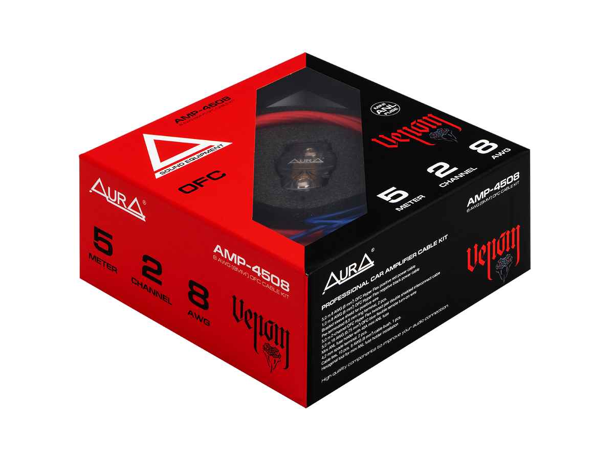 Aura AMP-4508 комплект кабелей для усилителя