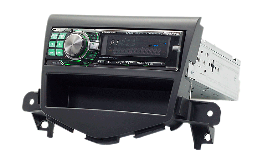 Переходная рамка для Chevrolet Cruze 09- 1DIN черная