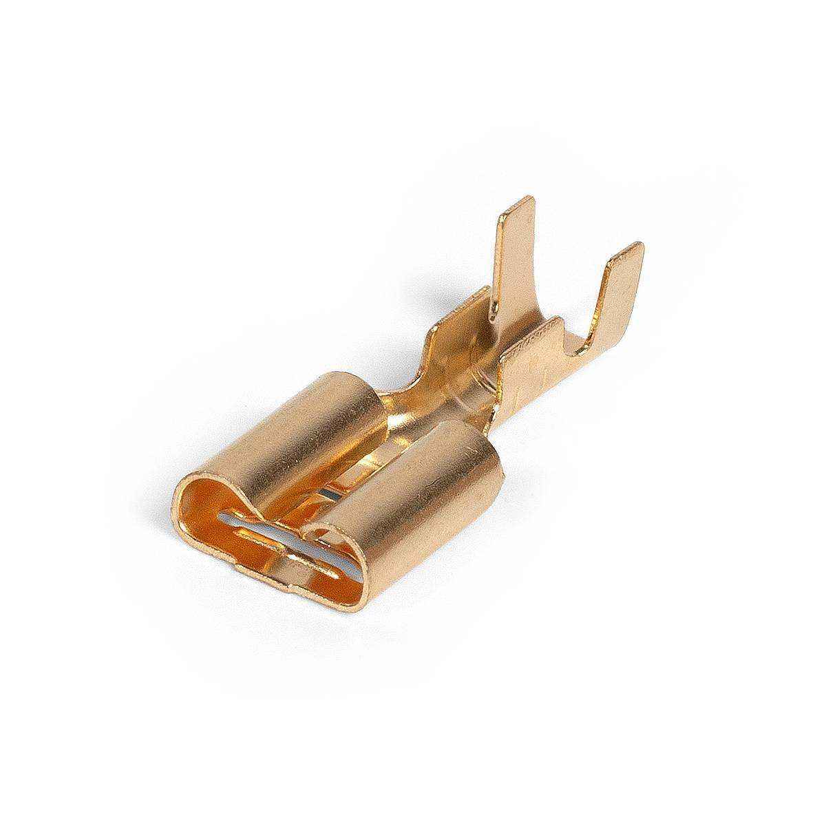 Разъем плоский неизолированный РП-М 2,5-(6,3)