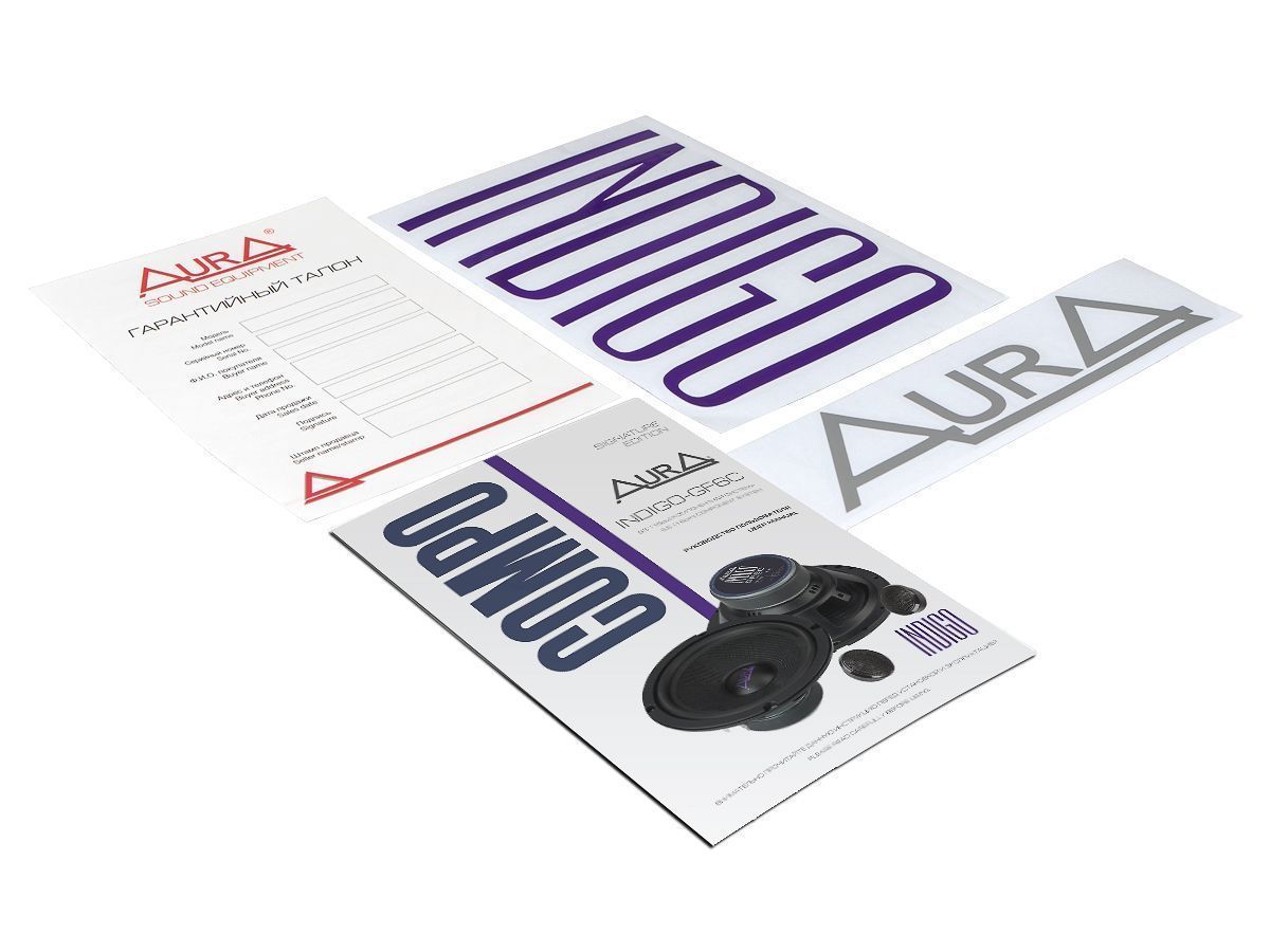 Aura INDIGO-GXF6C, компонентная акустическая система