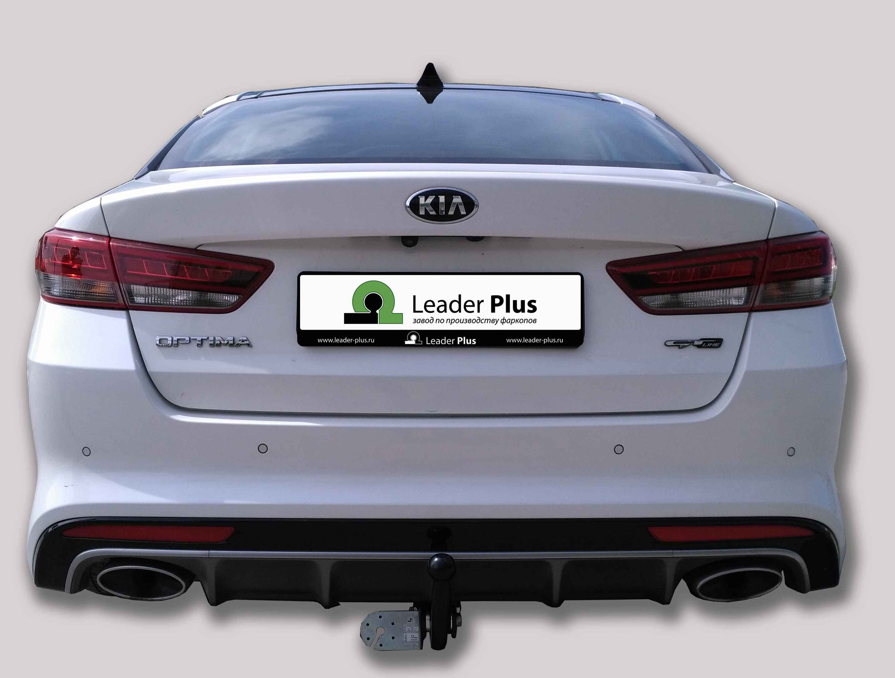 Фаркоп Leader Plus K126-A для KIA Optima 2016-..., условно съемный шар (тип A)