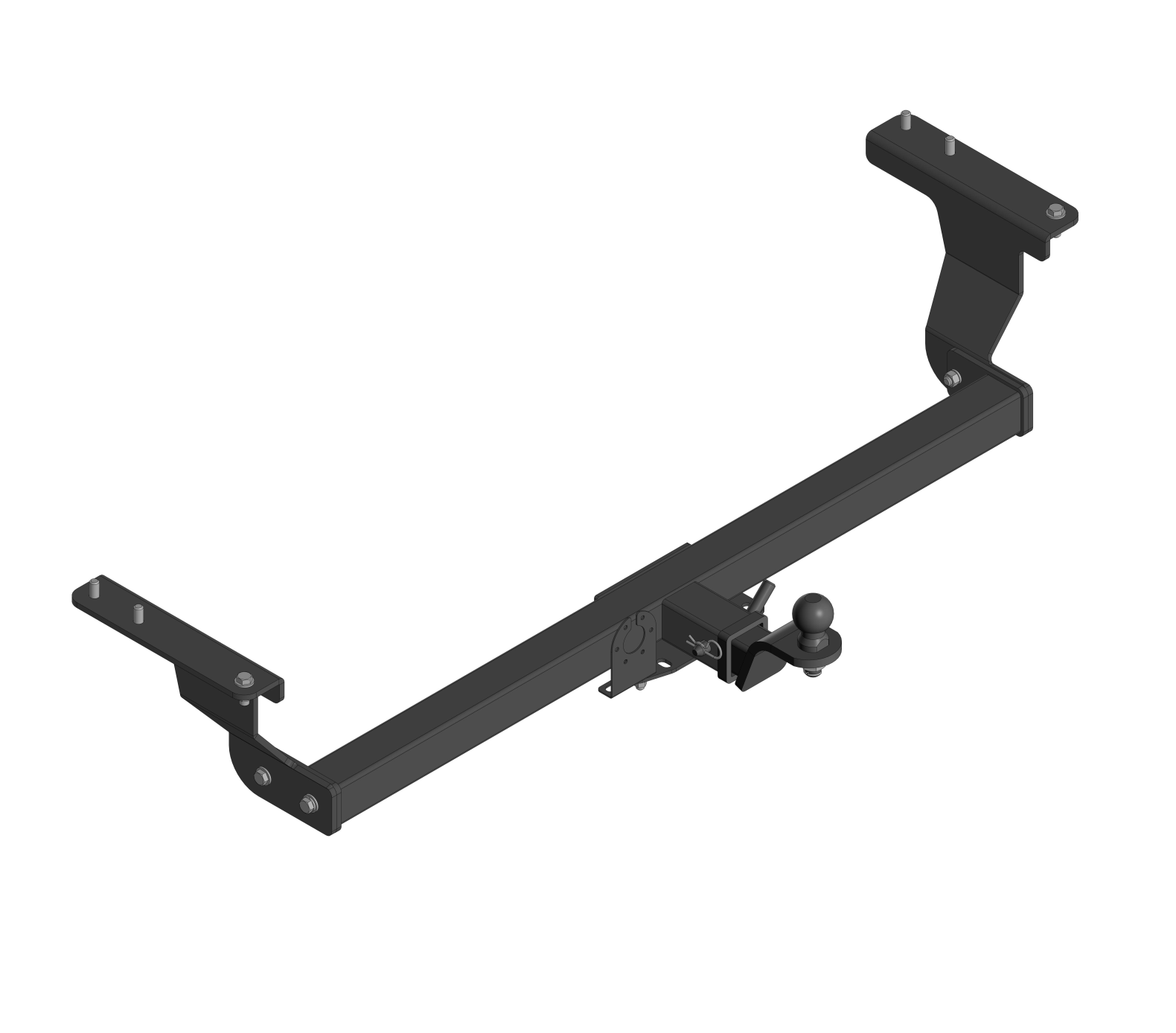 Фаркоп Уникар 22264E Toyota Estima 2006-2016 универсал 1998-2004, быстросъемный шар