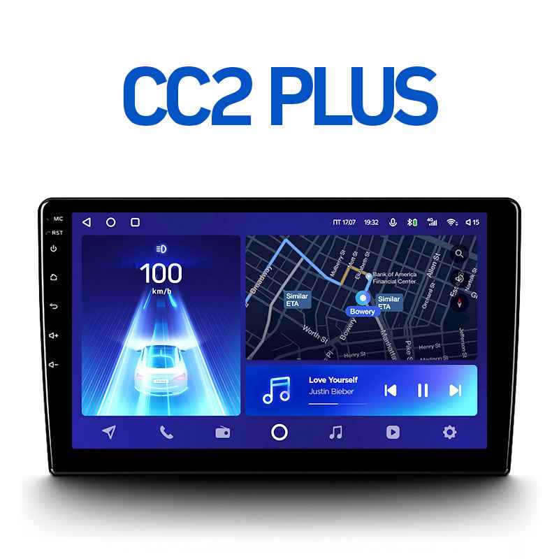 Штатная Магнитола Teyes CC2 PLUS 9" 4/64Гб (Android 10, 4G, DSP, QLed) для Opel Vectra C Рестайлинг 2005 - 2008 