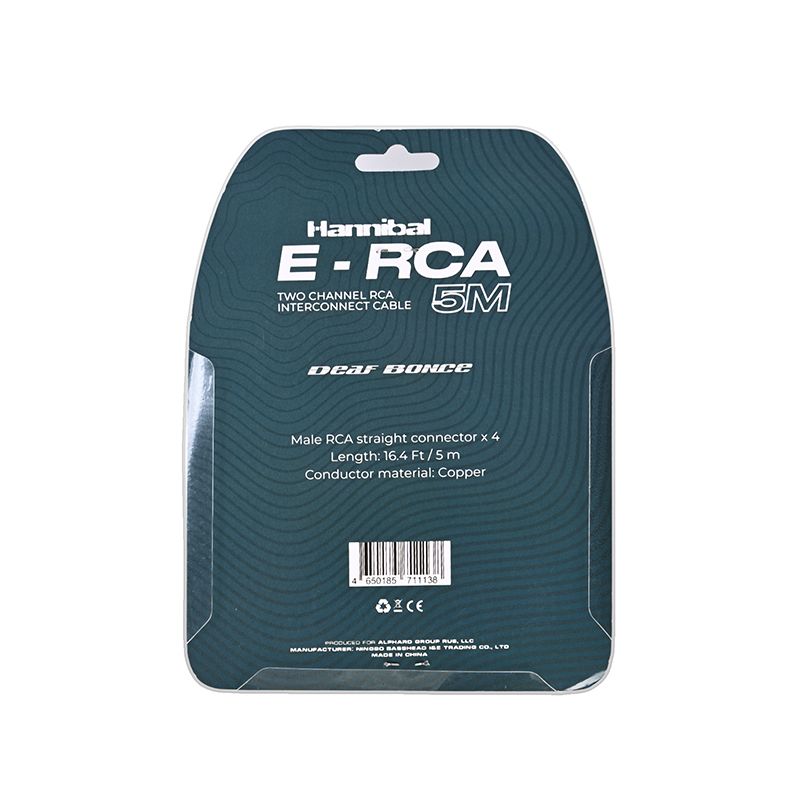 Hannibal E-RCA кабель RCA 5 м