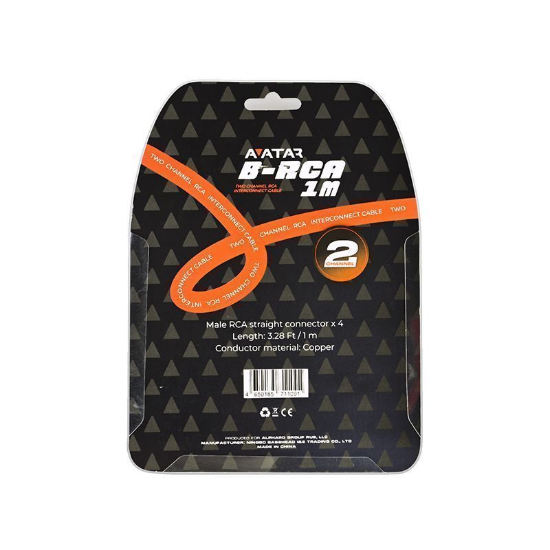 Avatar B-RCA 1m межблочный кабель 1 метр