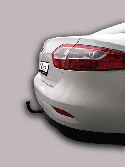Фаркоп Leader Plus R120-A для Renault Fluence 2009-2017, условно съемный шар (тип A)