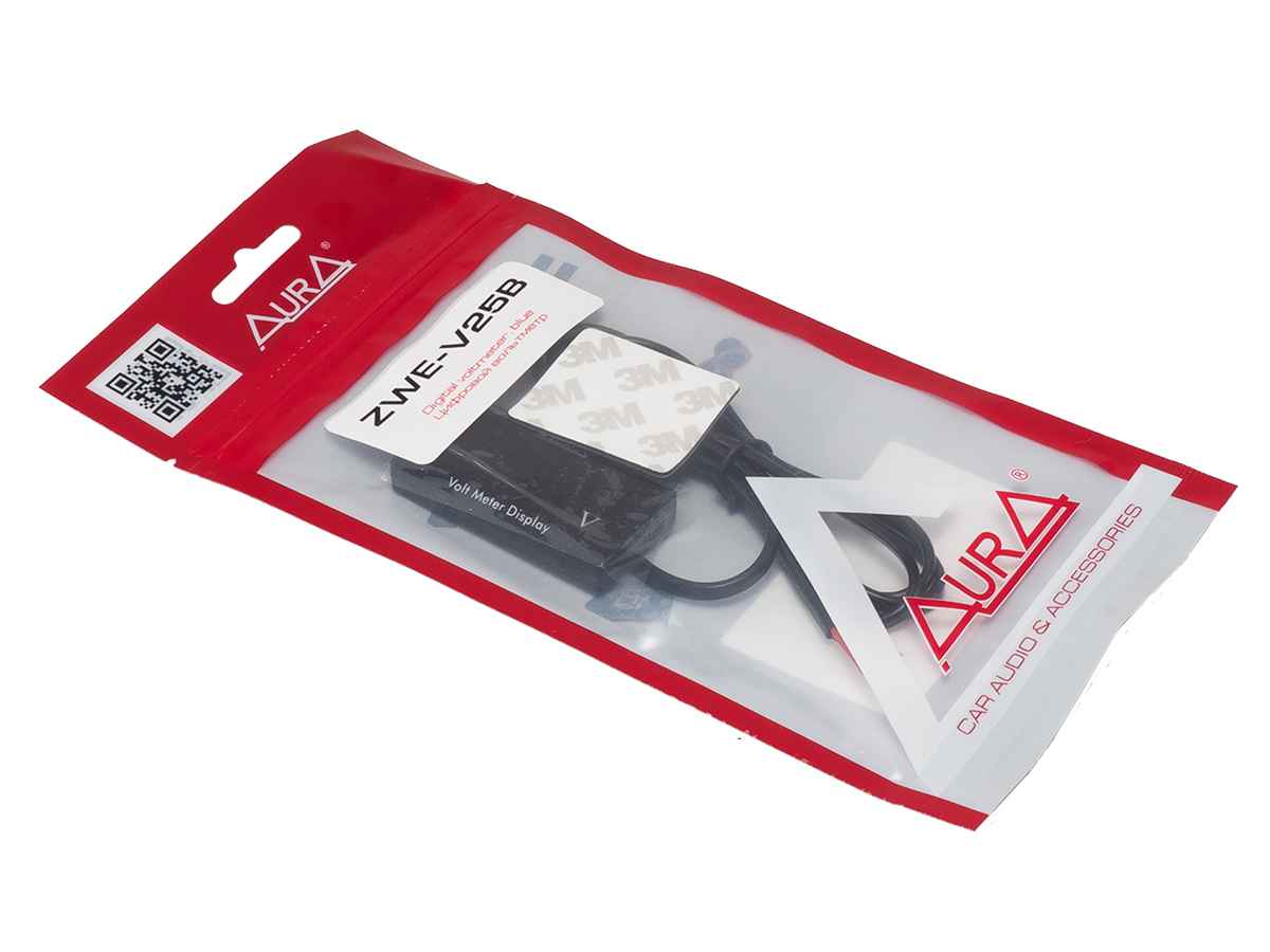 Aura ZWE-V25B Универсальный вольтметр синий Aura ZWE-V25B Универсальный вольтметр синий