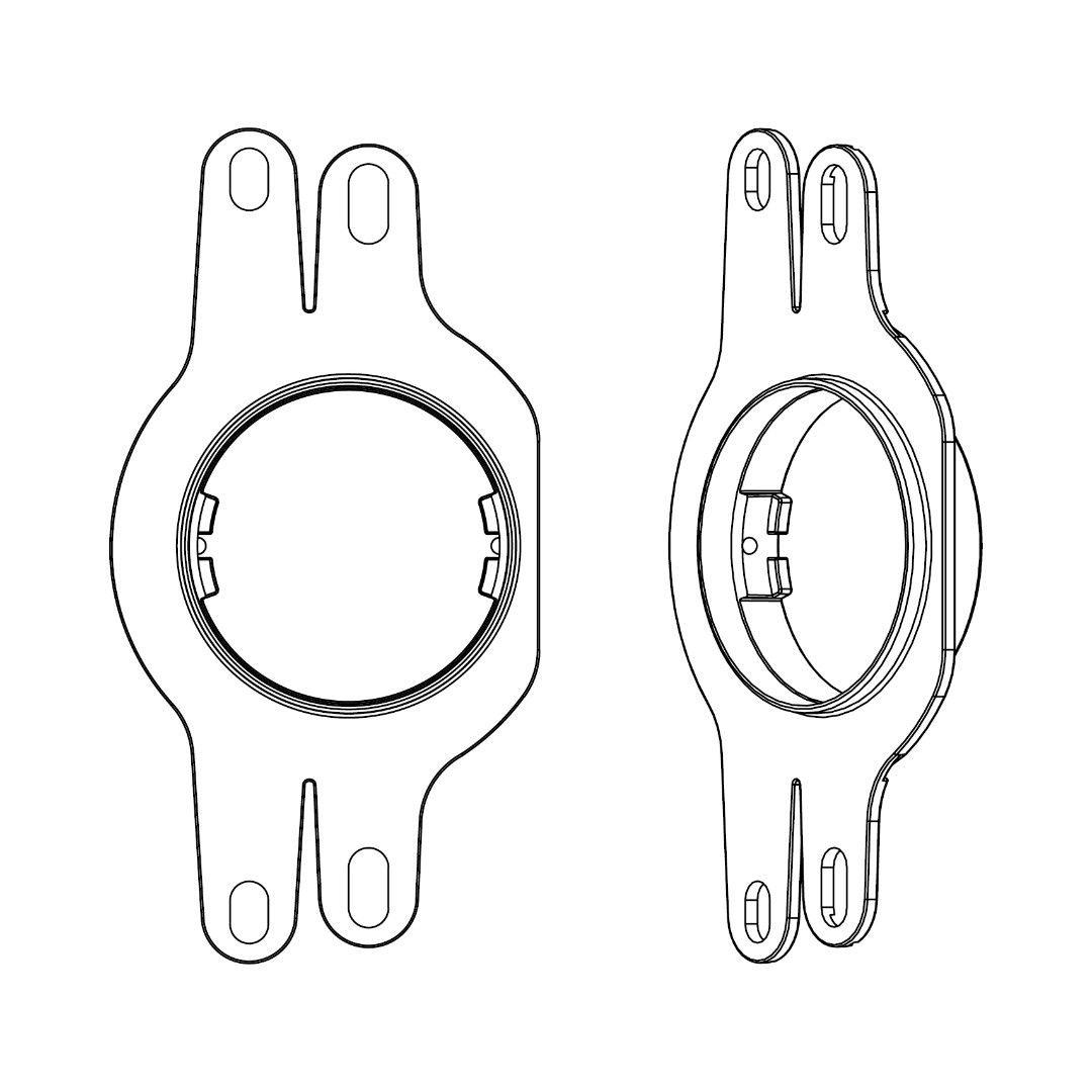 HELIX CFMK25 AUD.1 Монтажный адаптер FlexMounts (CI42506)