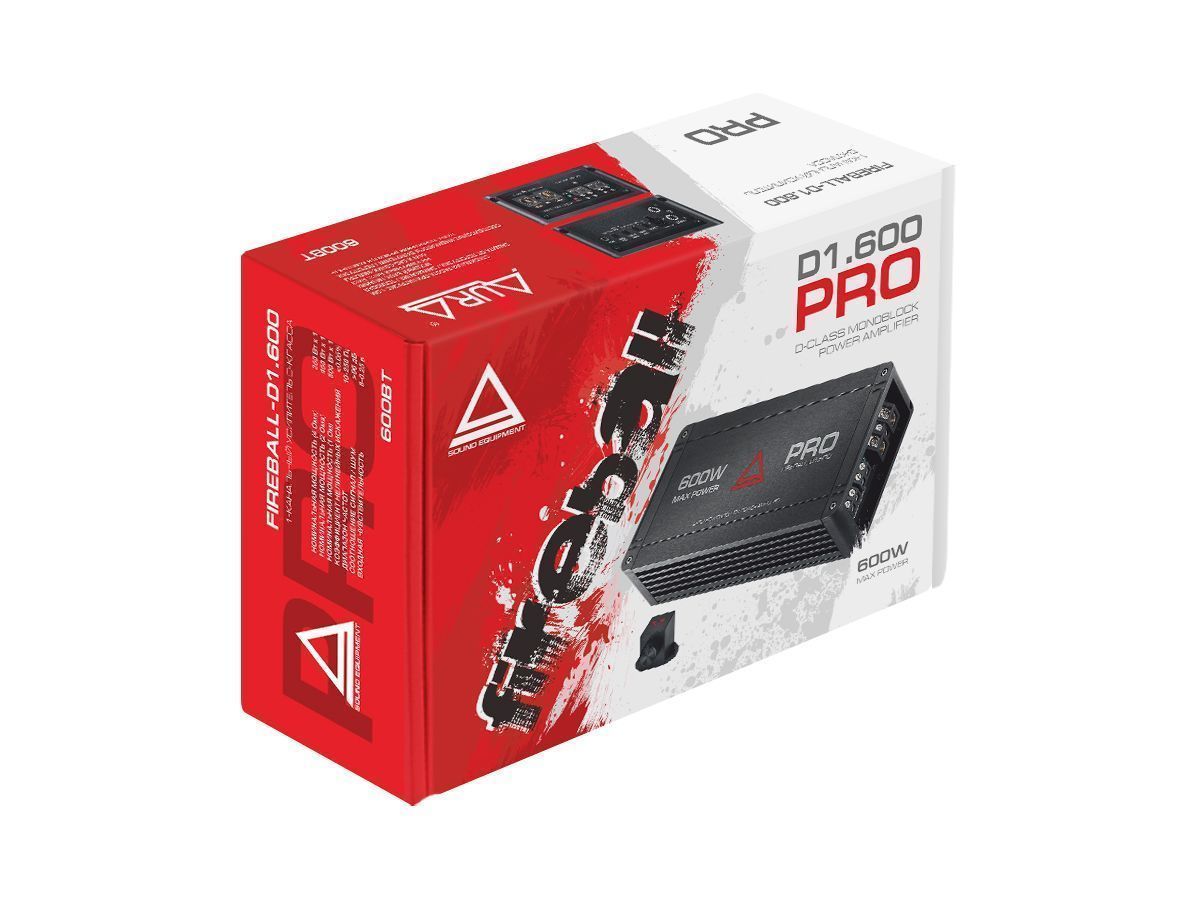Aura FIREBALL-D1.600 PRO усилитель