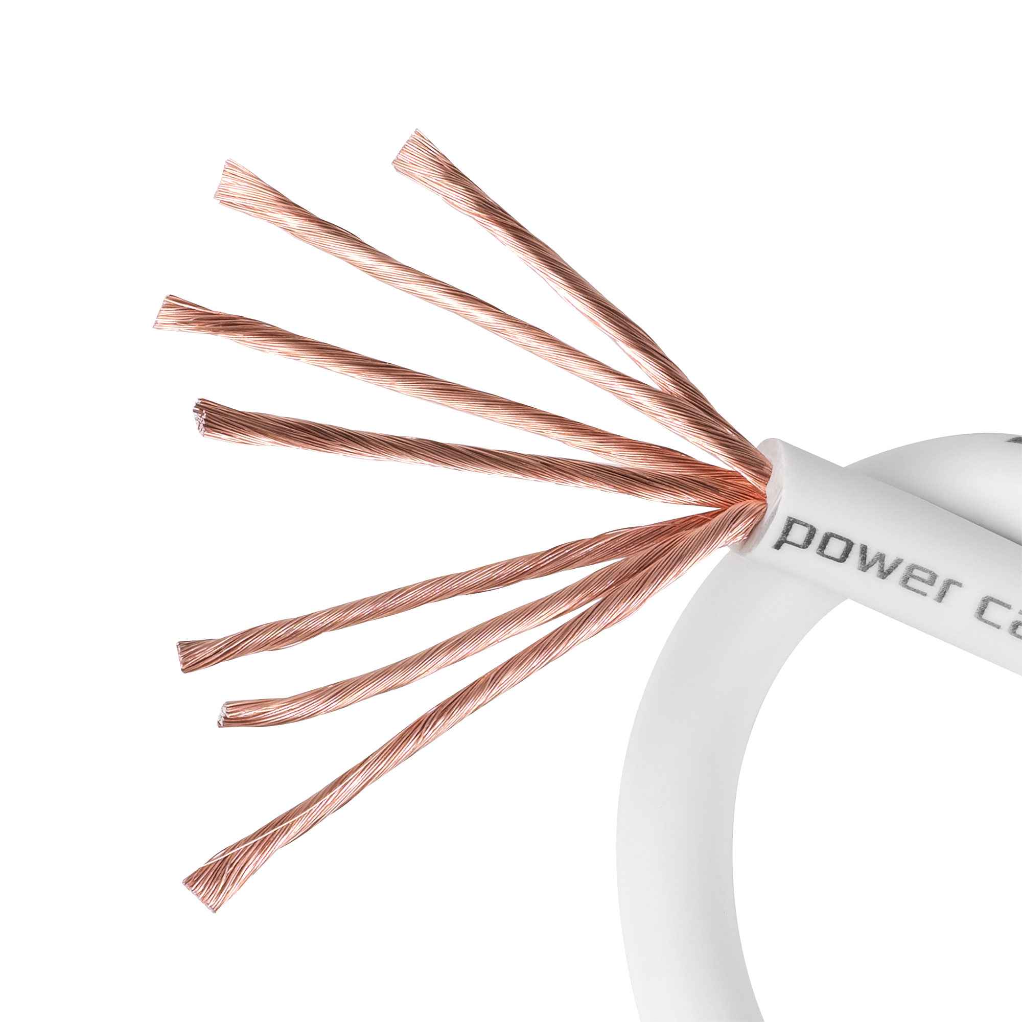 DL Audio Piranha Power Cable 4 Ga White силовой кабель