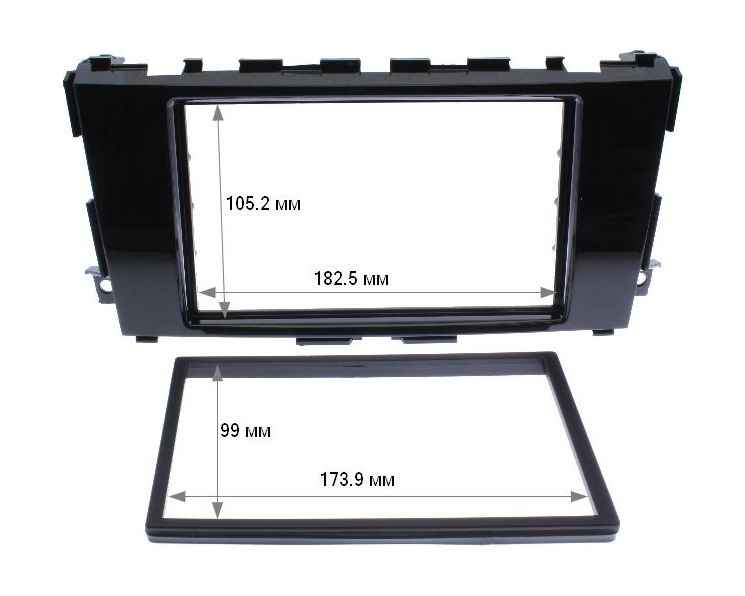 Переходная рамка для Nissan Teana 14-> 2DIN