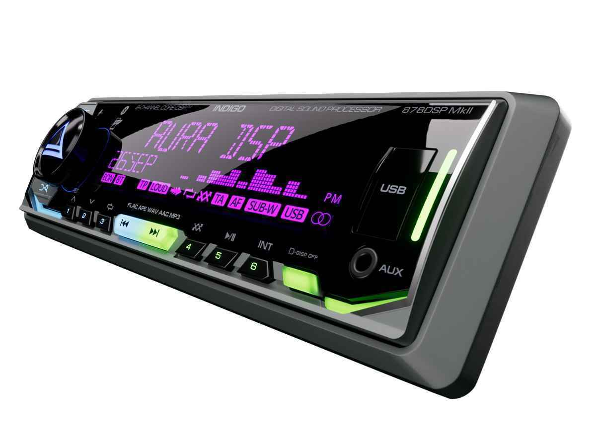 Aura INDIGO-878DSP MKI автомобильный 8-канальный DSP ресивер Aura INDIGO-878DSP MKI автомобильный 8-канальный DSP ресивер