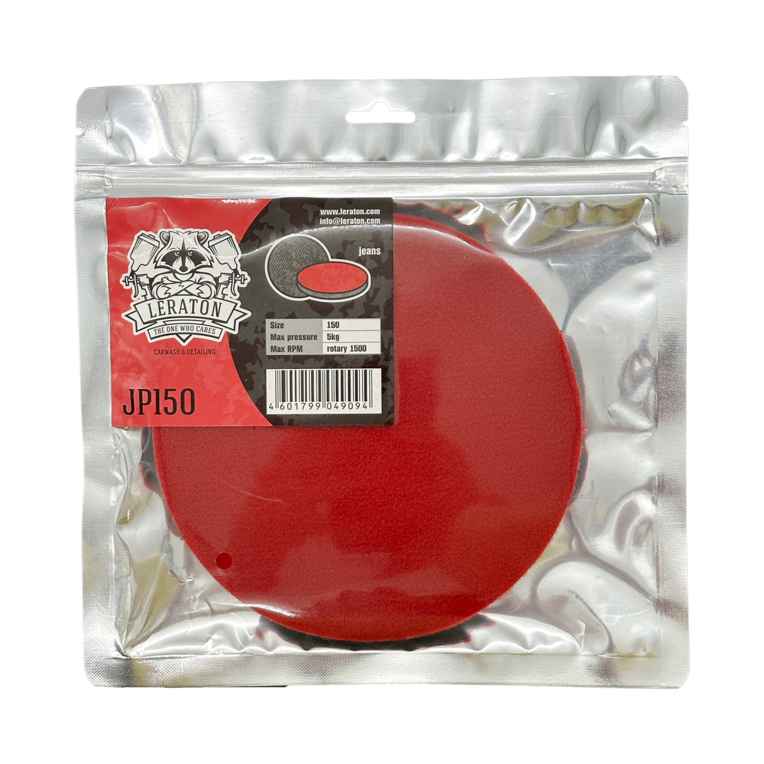Джинсовый полировальный круг 150мм LERATON JP150