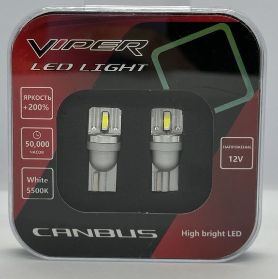 VIPER Т10 1860 2SMD лампы LED