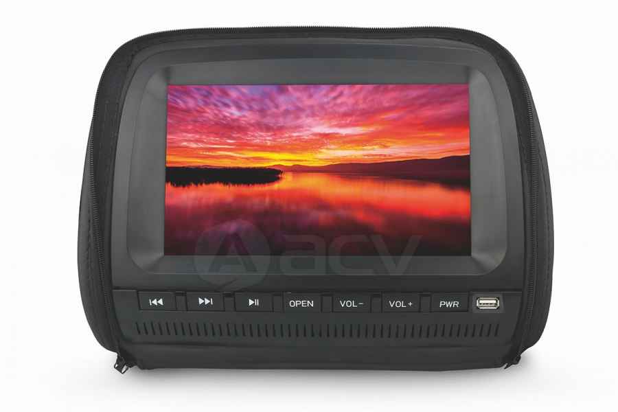 ACV AVM-609HD BL монитор-подголовник черный (2шт)