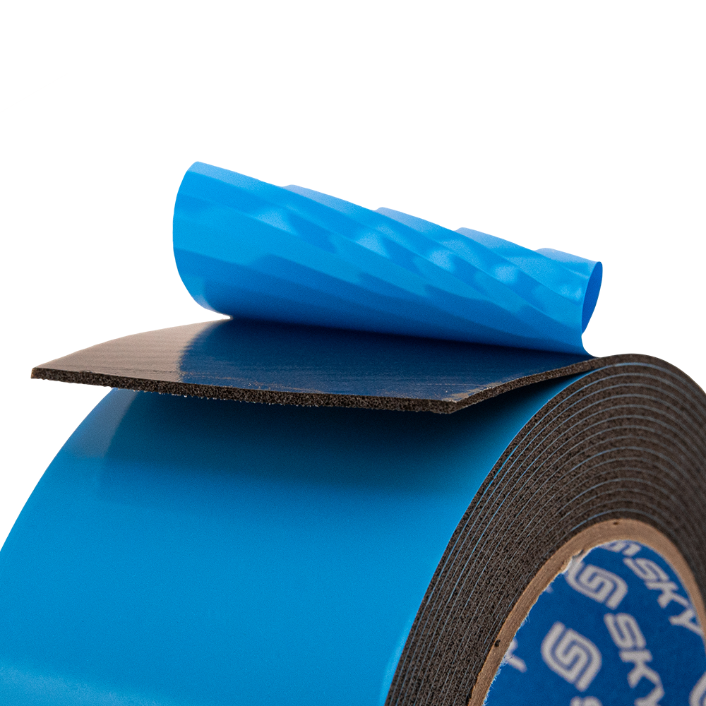 SKY DS-5005 / 50 мм х 5 м скотч двусторонний синий лайнер