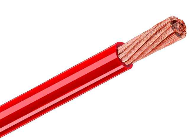 Tchernov Cable Standard DC Power 0 AWG Red