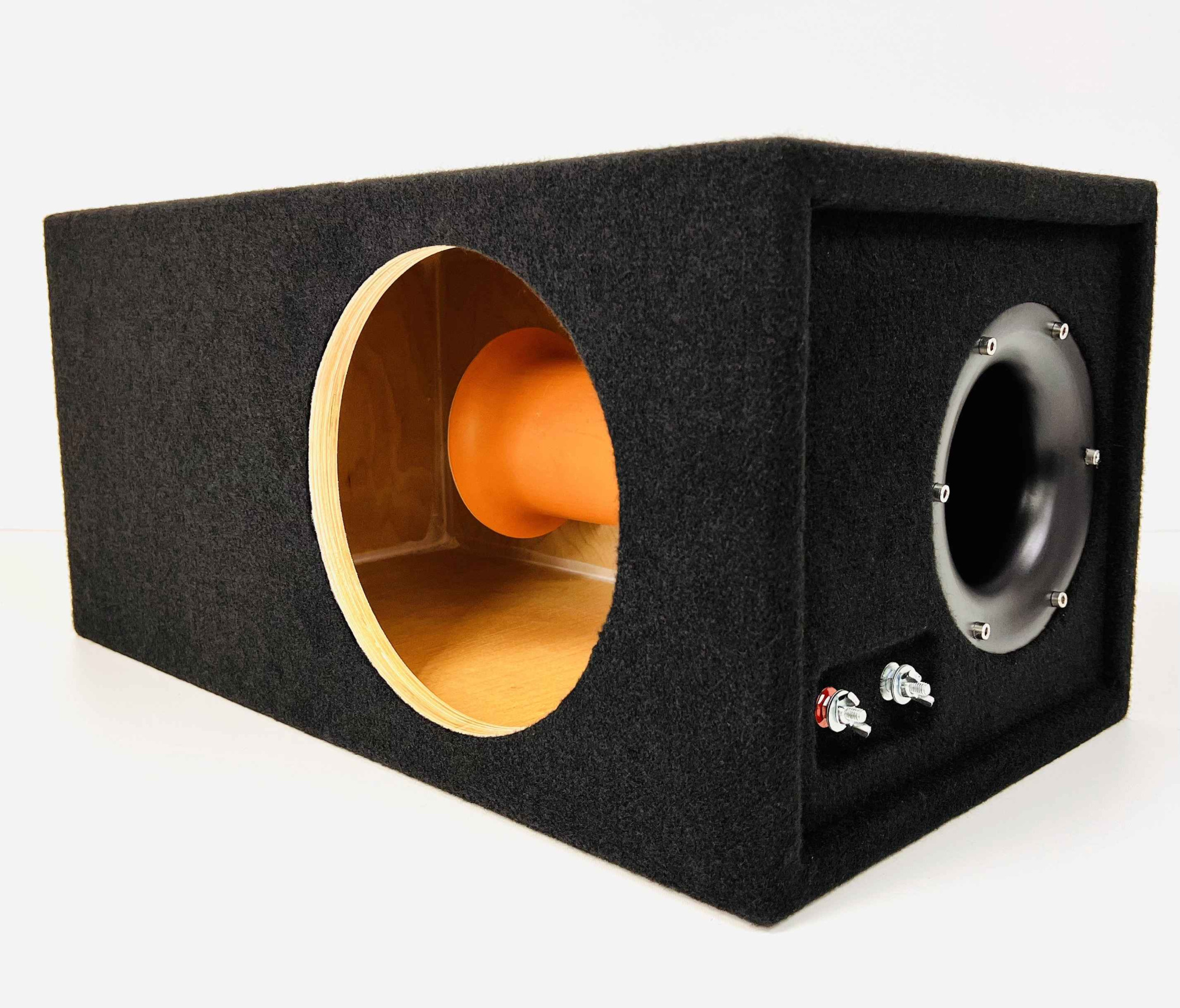 Корпус для сабвуфера 10Т40 черный (1 x 10 на трубе)