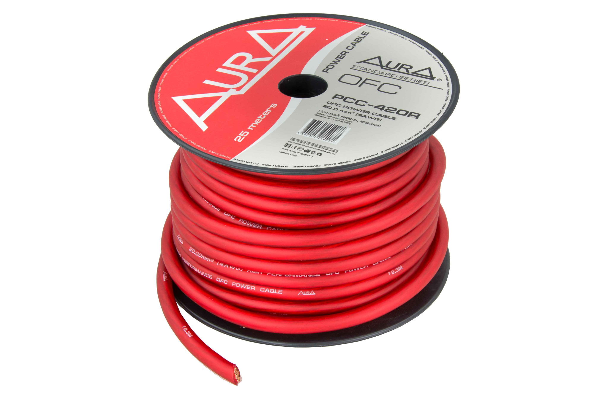 Aura PCС-420R Кабель силовой 4GA OFC