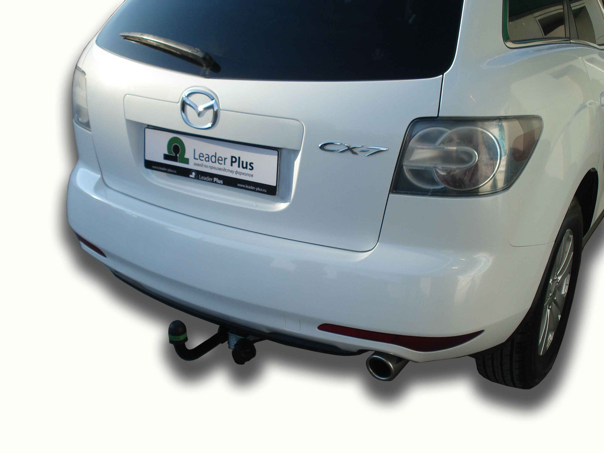 Фаркоп Leader Plus M307-A для Mazda CX-7 (внедорожник) 2007-2012, условно съемный шар (тип A)