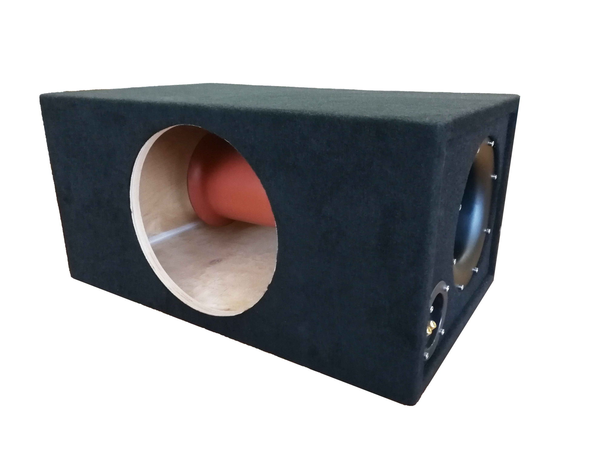 Корпус для сабвуфера  12Т601 черный