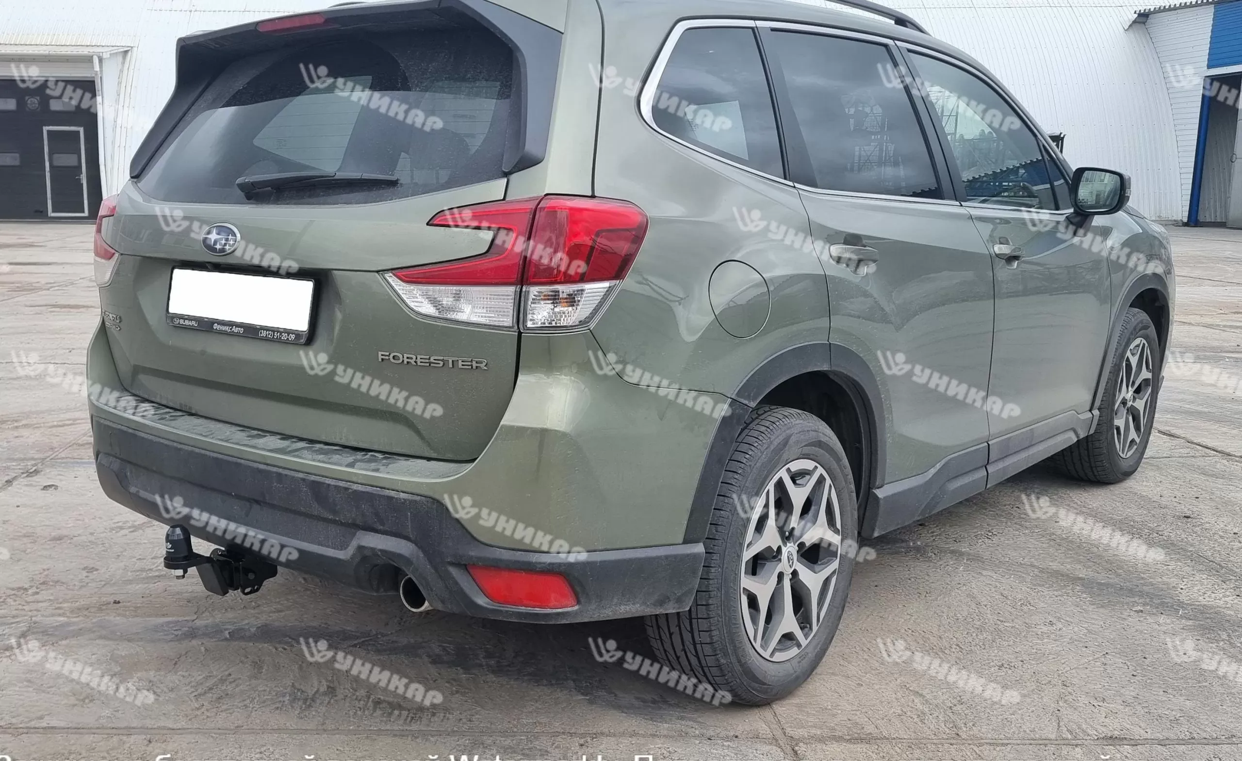 Уникар 19253Е для Subaru Forester V поколение 2018-...