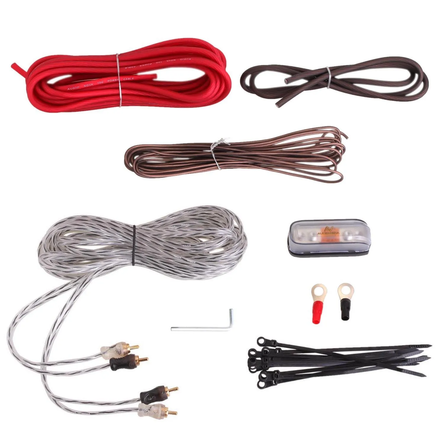 AUDIO NOVA AKA10.20 набор подключения 2-х канального усилителя AUDIO NOVA AKA10.20 набор подключения 2-х канального усилителя