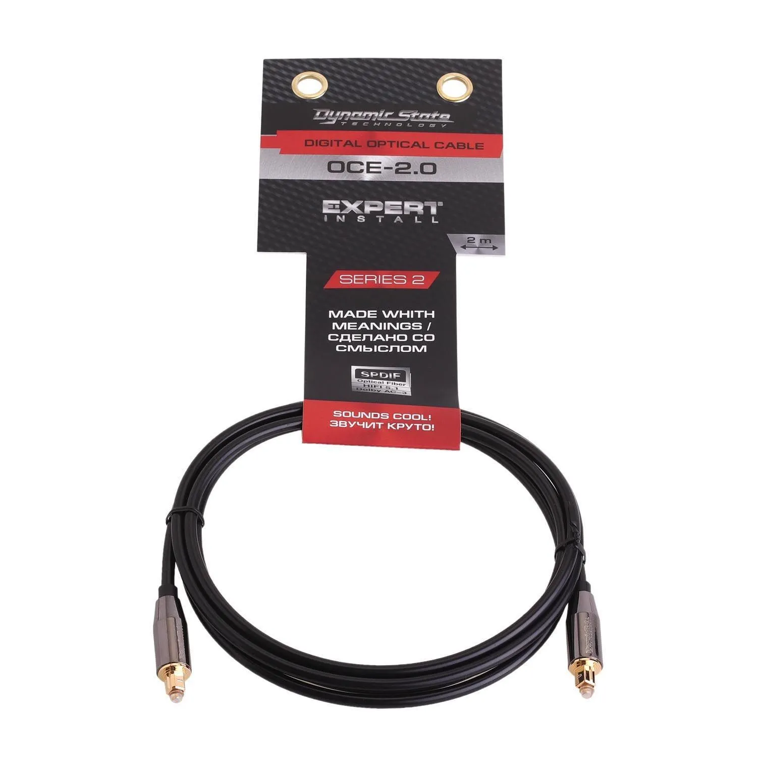 Dynamic State OCE-2.0 SERIES 2  оптоволоконный кабель Toslink Dynamic State OCE-2.0 SERIES 2  оптоволоконный кабель Toslink