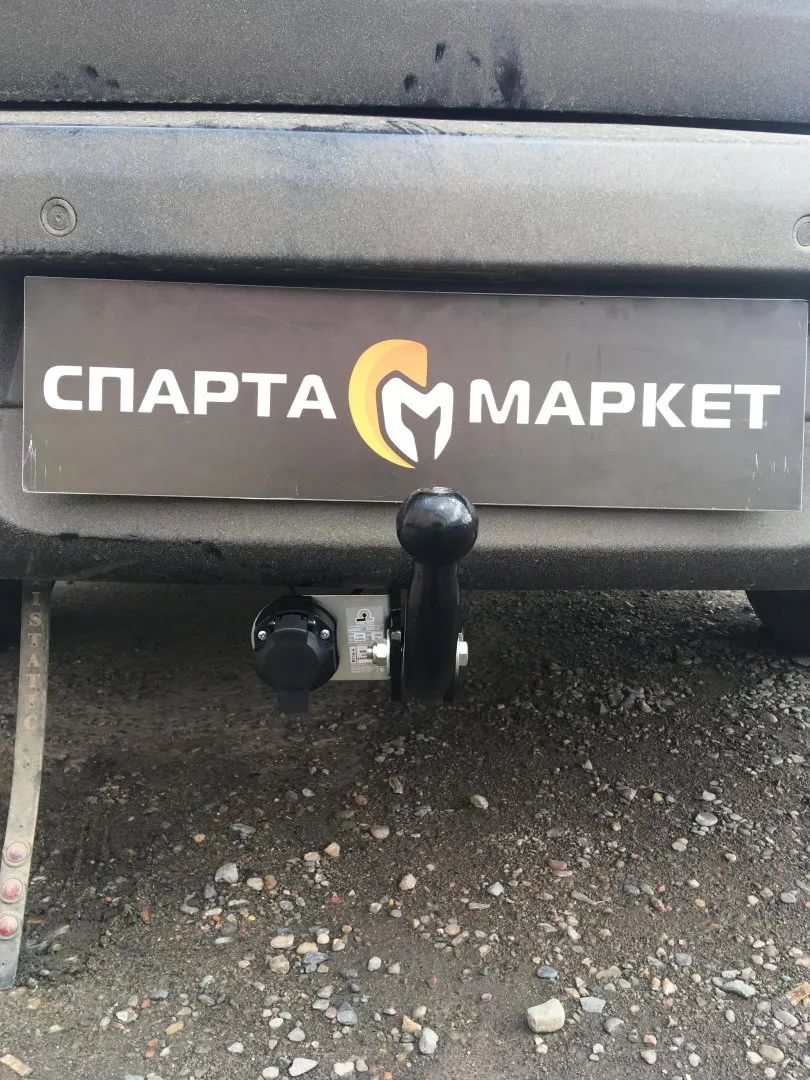 Фаркоп Leader Plus R114-A для Renault Logan 2005-..., Sandero 2014-..., Sandero Stepway 2014-..., условно съемный шар (тип A)