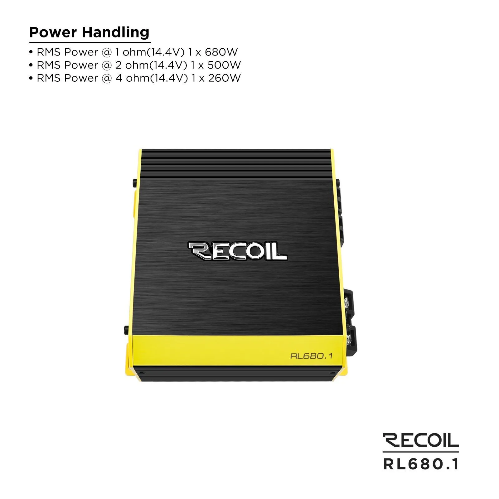 Recoil Audio RL680.1 усилитель Recoil Audio RL680.1 усилитель