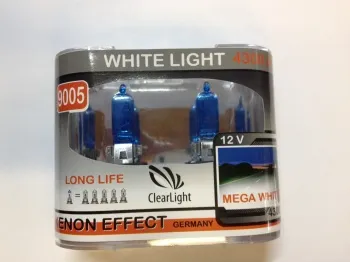 Clearlight Лампа HB3 12V-65W Vision Plus +50% Light (2шт) Clearlight Лампа HB3 12V-65W Vision Plus +50% Light (2шт)