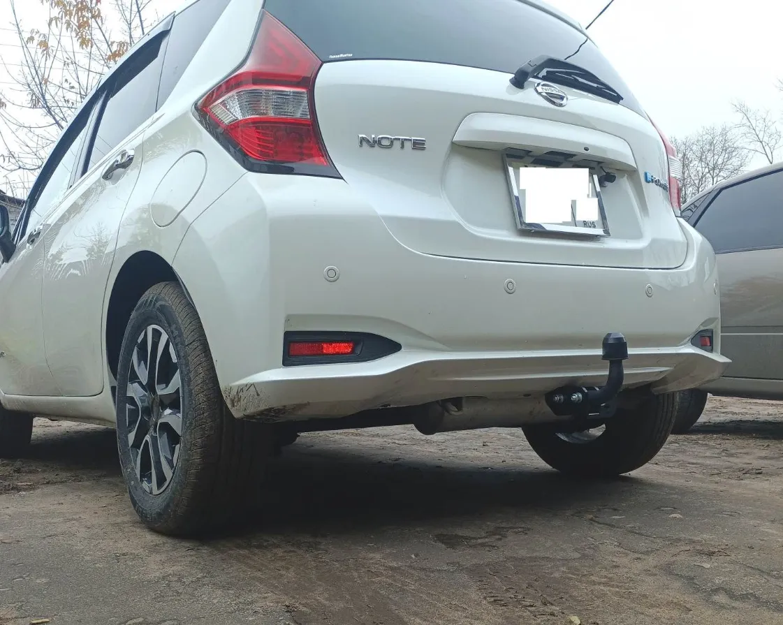 Фаркоп Halty TLC200V1A для Nissan Note E12 2012-2020 2WD/4WD 2012-2020, условно съемный шар (тип A)