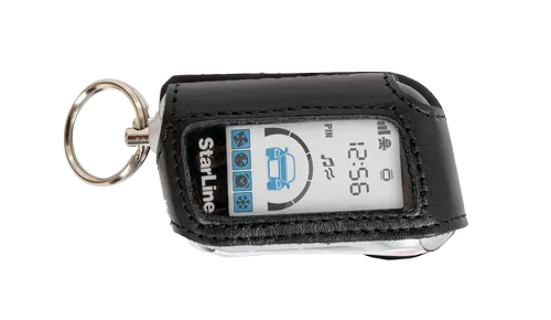 Чехол для брелока StarLine A63/A93 оригинал (кожаный) Чехол для брелока StarLine A63/A93 оригинал (кожаный)