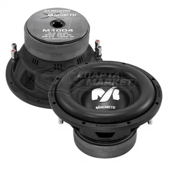 Alphard Machete 10D4 сабвуфер 4+4 OHM