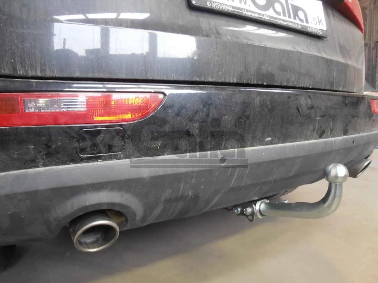 Фаркоп Galia A046A для Audi Q5 2008-2016, условно съемный шар (тип A)