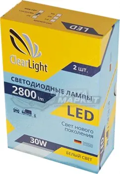 Лампы LED Clearlight H3 2800 lm (2шт) Лампы LED Clearlight H3 2800 lm (2шт)