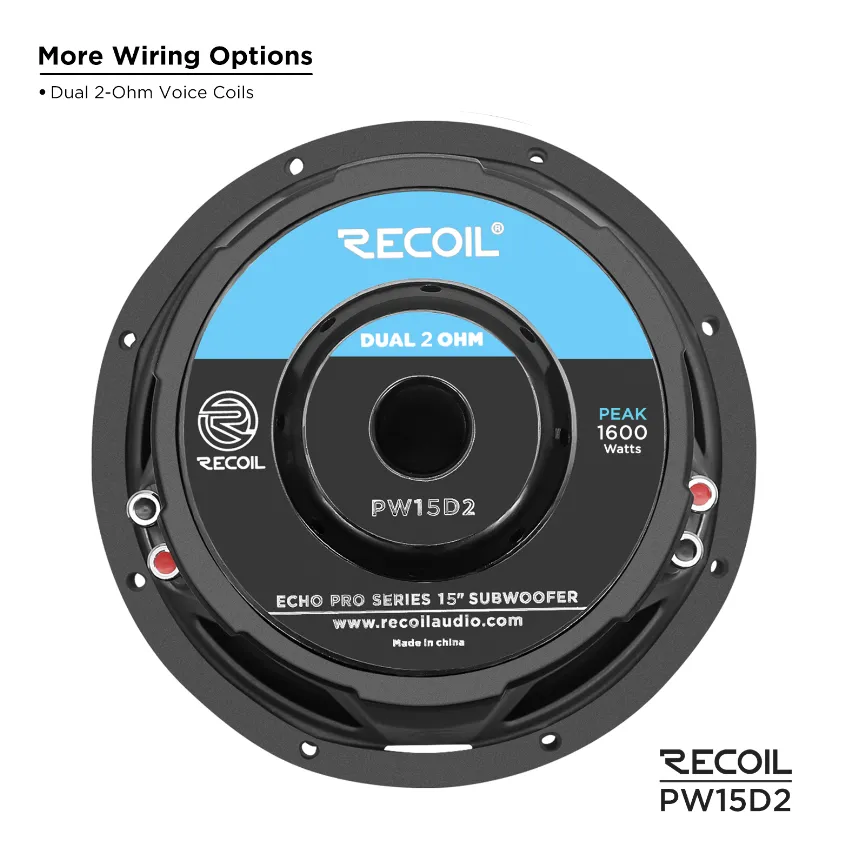 Recoil Audio PW15D2 сабвуфер