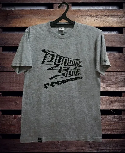 Dynamic State Футболка серый меланж Dynamic State Technology три уровня