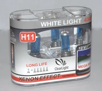 Clearlight Лампа H11 12V-55W WhiteLight (2 шт)