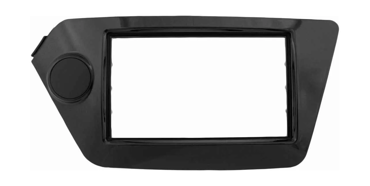 Переходная рамка для KIA Rio 11-> 2DIN черная