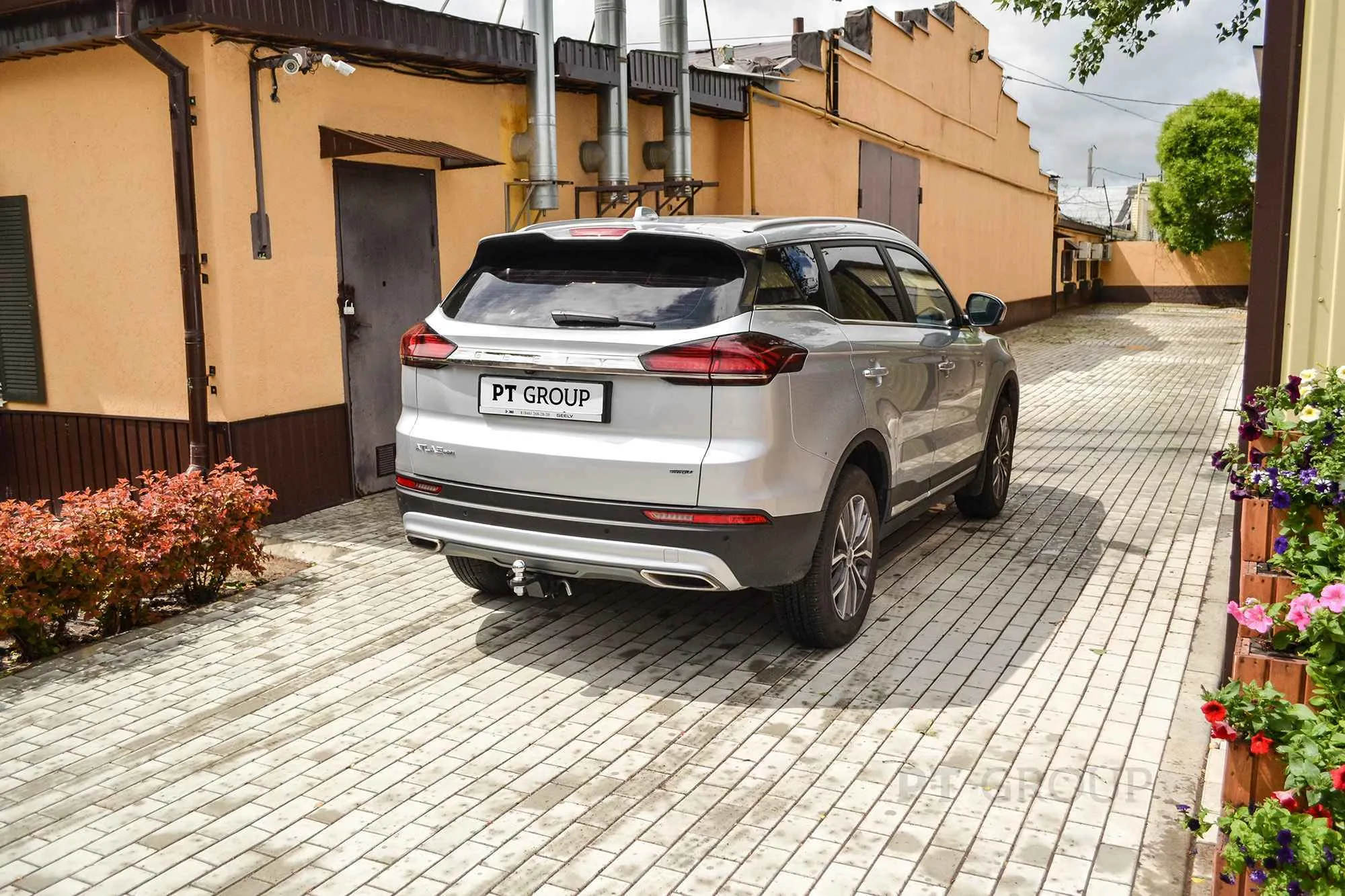 Фаркоп ПТ ГРУПП GEA-21-991122.00 для Geely Atlas Pro 2021-..., быстросъемный шар (тип Е)