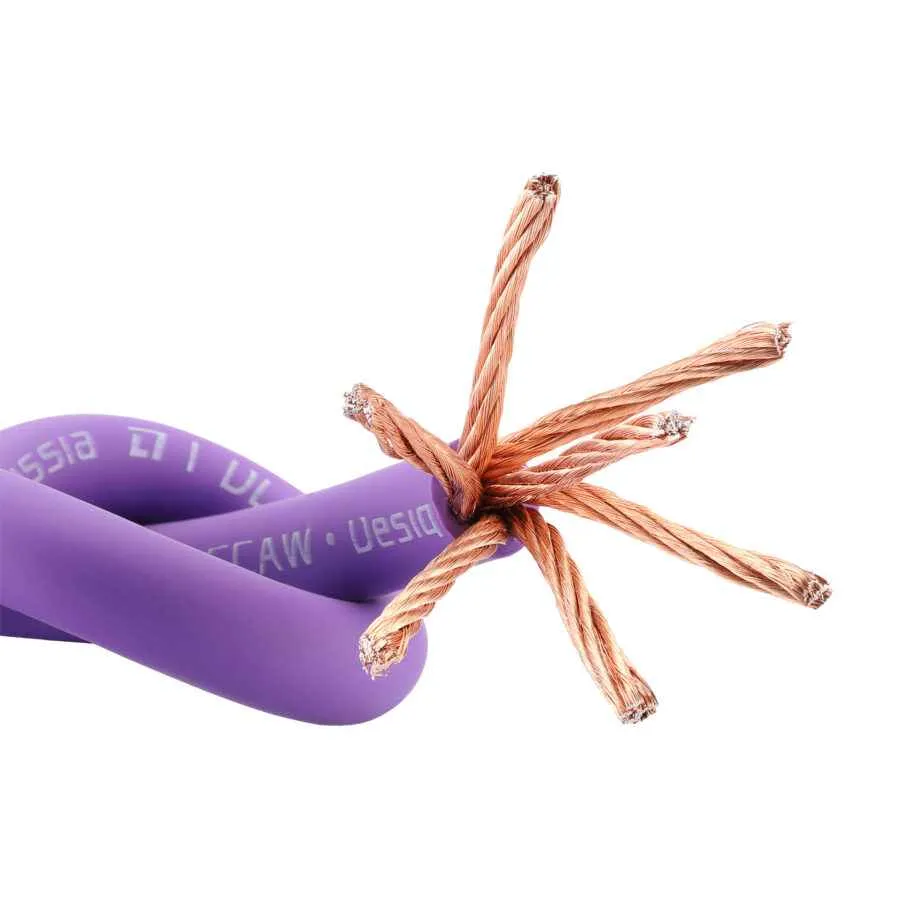 Фото dl audio barracuda power cable 0 ga purple силовой кабель DL Audio Barracuda Power Cable 0 Ga Purple силовой кабель
