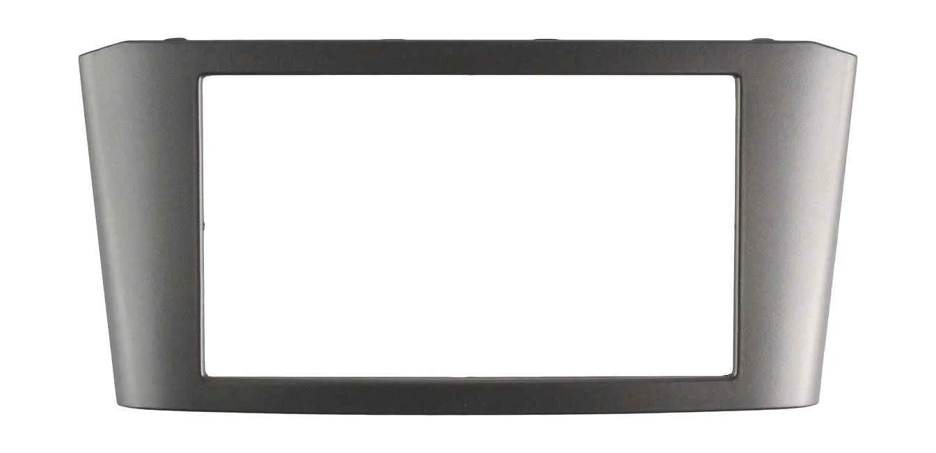 Переходная рамка для Toyota Avensis 03-10 2DIN серебристая