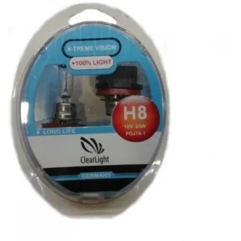Clearlight Лампа H8 12V-35W Vision Plus +50% Light (2шт)