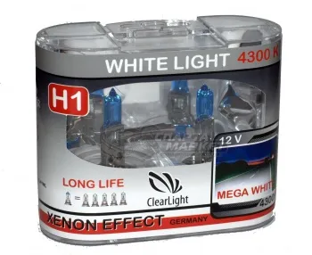 Clearlight Лампа H1 12V-55W WhiteLight (2 шт) Clearlight Лампа H1 12V-55W WhiteLight (2 шт)