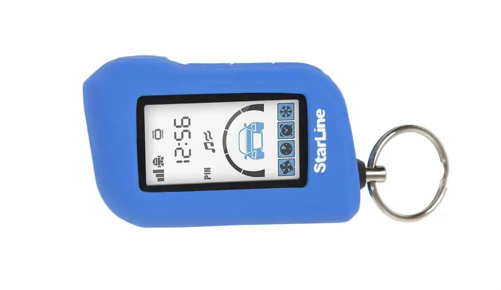 Чехол StarLine для брелка A63/A93, A66/A96 силиконовый, синий Чехол StarLine для брелка A63/A93, A66/A96 силиконовый, синий