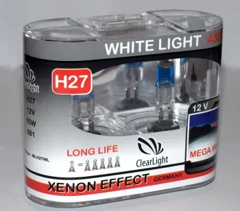 Clearlight Лампа H27 12V-55W WhiteLight (2 шт) Clearlight Лампа H27 12V-55W WhiteLight (2 шт)