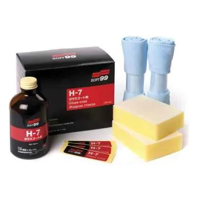 Покрытие для кузова жидкое стекло SOFT 99  H-7 , 200 мл.